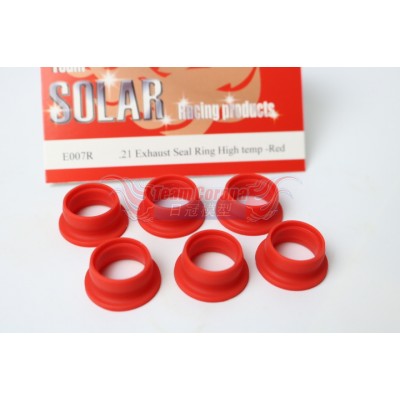 Team Solar .21 Seal Ring Red High temperature #E007R